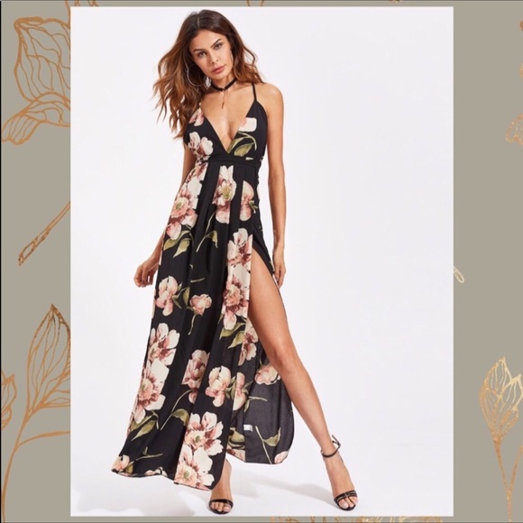 ๐HPx2๐ Beautiful Floral Maxi Dress - Picture 6 of 6